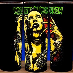 Marilyn Manson Heavy Metal Legend Cup Mug Tumbler 20oz